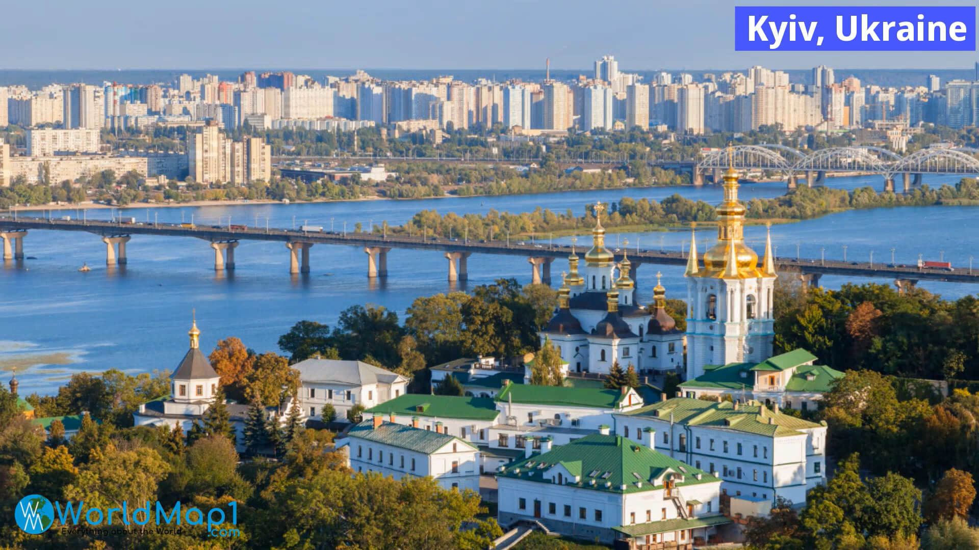 Stadtzentrum von Kiew Ukraine